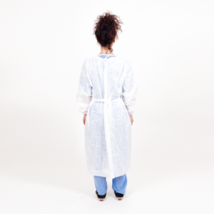 White Visitor Gown 30gr - MD Class I - Not sterile